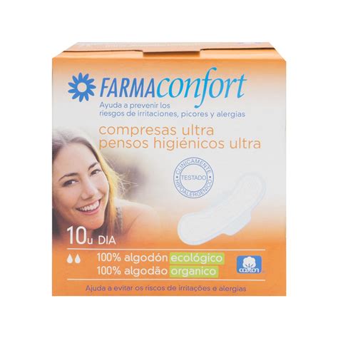 Farmaconfort Compresas de Día 100 Algodón 10uds PromoFarma