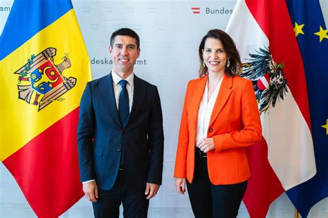 Stellvertretender Premierminister Popșoi bei Bundesministerin