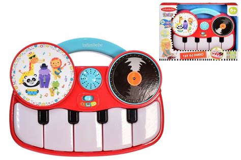 Infunbebe My First Dj Piano Toy For Baby 6m