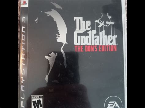 The Godfather The Don S Edition PlayStation 3 PS3 US Version