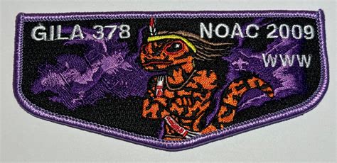 Oa Lodge Gila Texas Flap Boy Scout Noac Purple Xj Ebay