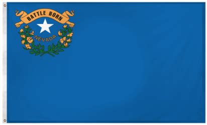 State of Nevada Flag - 3' x 5' - Patriot Flag Store