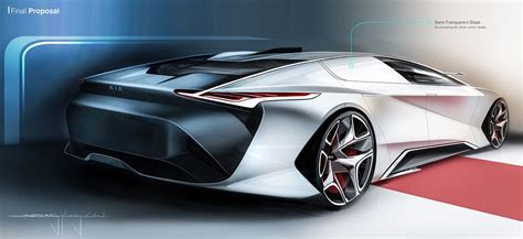 Kia K6 Sport Sedan Project On Behance Automotive Design Futuristic