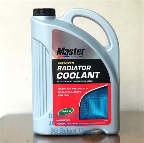 Air Radiator Coolant Master Hijau Isi 4 Liter Lazada Indonesia