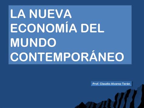 Nueva Economía Ppt