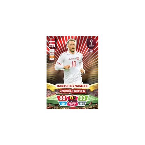 Offer Soccer Cards Christian Eriksen Danish Dynamite Denmark Adrenalyn