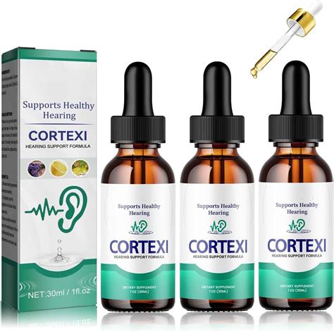 Amazon Reyrob Pack Cortexi Tinnitus Treatment X Ml Cortexi