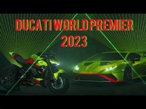 2023 ALL NEW DUCATI WORLD PREMIERE Episode 1 Ducati SimpleOto YouTube