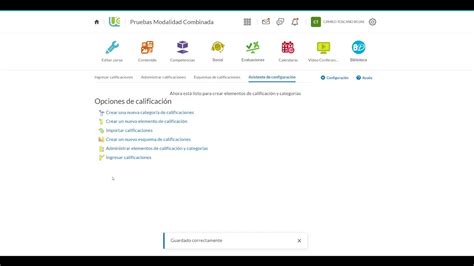 Campus Virtual Brightspace Configurar El Centro De Calificaciones