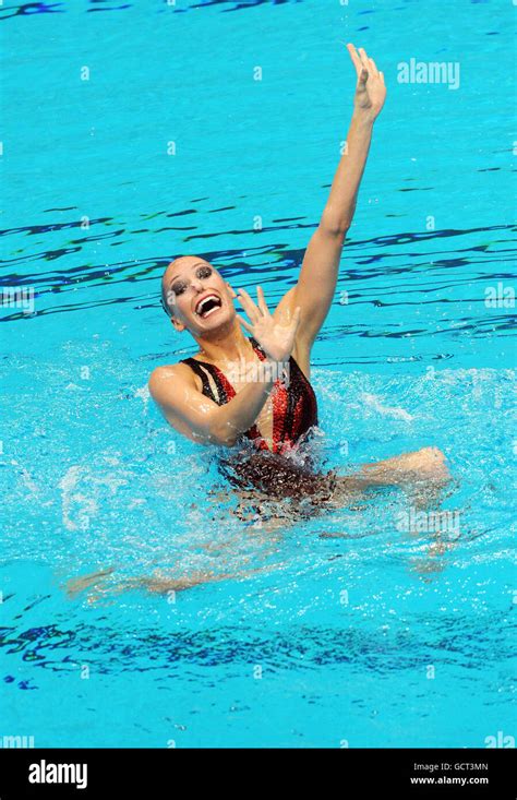 Sport Commonwealth Games Day Four Delhi Stock Photo Alamy