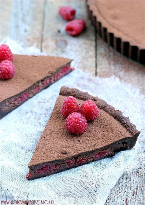 Strawberry And Chocolat Tart Delicious Desserts Sweet Recipes Desserts