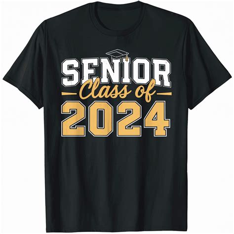 Lakiday Class Of 2024 Senior T Shirt 2024 Gratuate High School College