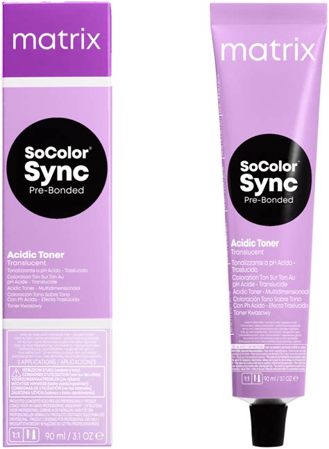 Matrix SoColor Sync Pre Bonded Acidic Toner NGA Shades BellAffair