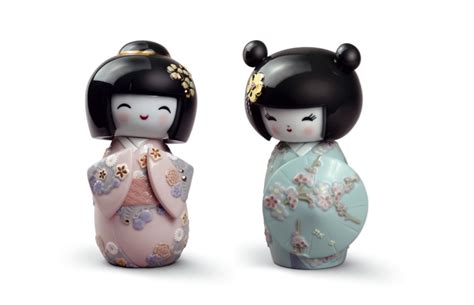 Kokeshi Le Bambole Portafortuna Giapponesi Design Street