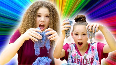 Kinetic Sand Challenge Haschak Sisters Youtube