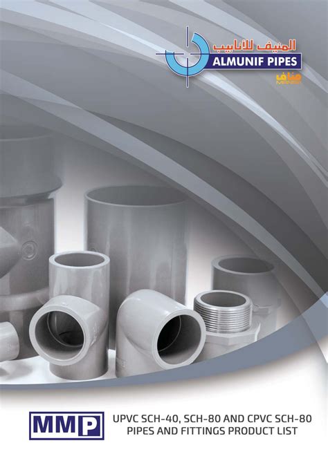 Upvc Sch Sch Fittings Almunif Pipes