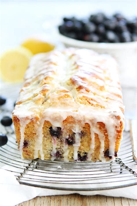 Lemon Blueberry Loaf Cake Recipe