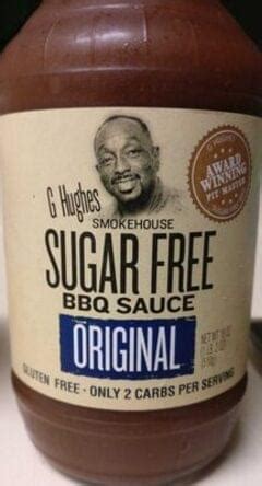 G Hughes Sugar Free Original G Hughes No Sugar Added Bbq Sauce