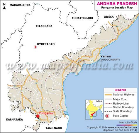 Where is Punganur Located in India | Punganur Location Map,Andhra Pradesh