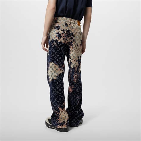 Monogram Denim Pants Ready To Wear Louis Vuitton