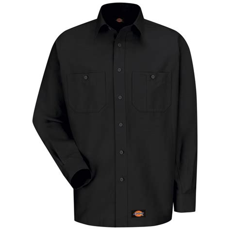 Mens Canvas Long Sleeve Work Shirt Dickies®b2b