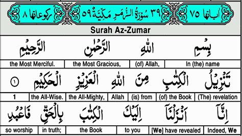 Ep Quran Tafseer Surah Az Zumar Ayat To Taimiyyah Zubair