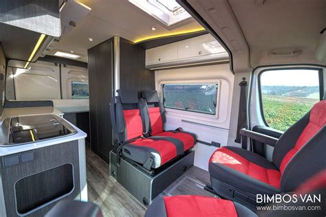 Mucho bien bueno Persona responsable vistazo fiat ducato camper van interior Comida Artículos de ...