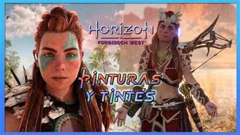 Horizon Forbidden West Pinturas faciales y tintes y cómo conseguirlos