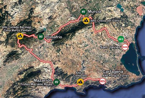 Vuelta Ciclista A La Region De Murcia By Bikeraceinfo