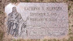 Kathryn V Murphy Hornsby 1913 2000 Mémorial Find a Grave