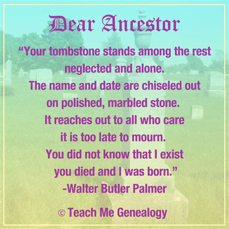 Ancestor Poems And Quotes. QuotesGram