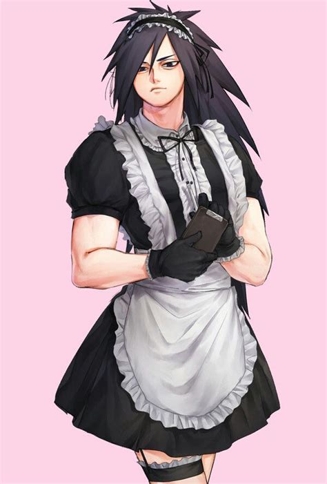 Imágenes Hashimada Maid Outfit Anime Madara Uchiha Naruto Boys