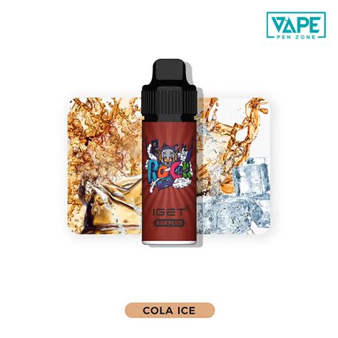 Cola Ice Iget Bar Plus Puffs Vapepenzone