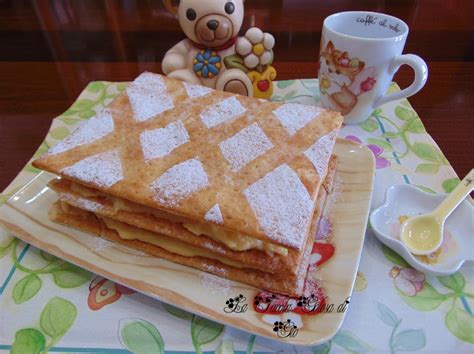 Millefoglie Con Crema Pasticcera E Fragole La Tavola Golosa Di Gi