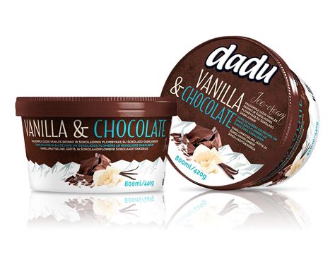 DADU ice-cream packaging design on Behance