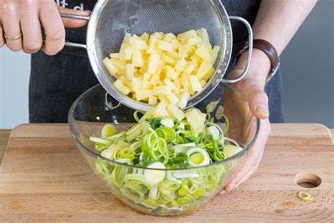 Lauchsalat Mit Ananas Rezept