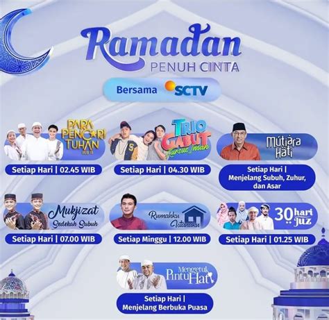 Jadwal Acara Sctv Hari Ini Jumat April Para Pencari Tuhan Jilid