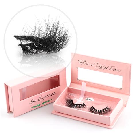 Wholesale Mink Eyelashes With Custom Eyelash Packaging Boxes Mink