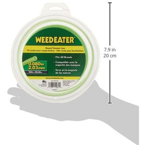 Weed Eater 080 100 Feet Round String Trimmer Whacker Line 588937905