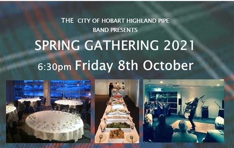 Cohhpb Spring Gathering Tickets City Of Hobart Highland Pipe Band