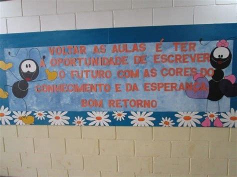 34 Ideias De Murais De Volta às Aulas Aluno On Aulas Murais Da Escola Quadros De Avisos Da