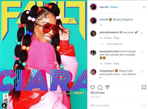 'Wow': Ciara Causes 'Chaos' On the 'Gram With Colorful '90s Look