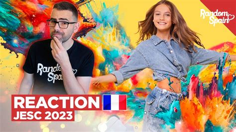 Zoé Clauzure Cœur REACCIÓN Junior Eurovision 2023 France YouTube