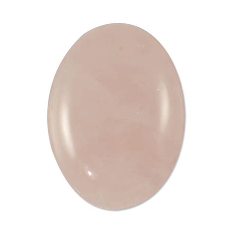 Rose Quartz Oval Cabochon 18x13mm