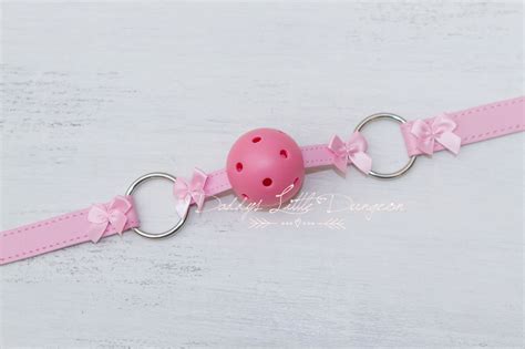 Ddlg Pretty Pink Daddys Girl Bdsm Bondage Collar Leash Etsy