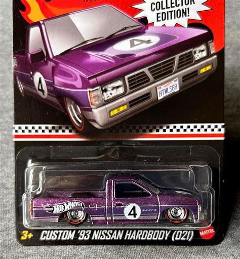 Hot Wheels Custom 93 Nissan Hardbody D21 Collector Edition Mail In 2023 Hotwheels Hobbies