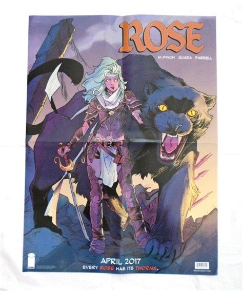 Rose Folded Promo Poster — Lucky Target Comics