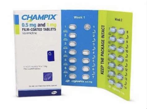 Champix Mg Varenicline Tablet At Rs Box Varenicline Tablet In