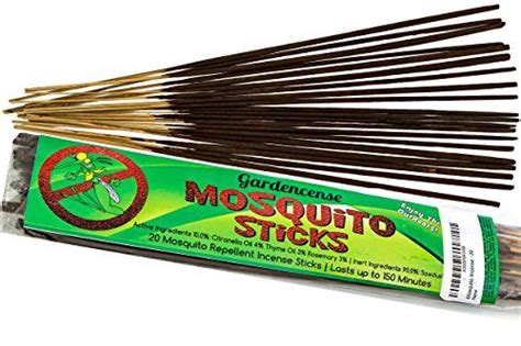 Mosquito Repellent Incense 20 Jumbo Scented Sticks Ci Scent Sticks Mosquito Repellent