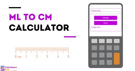 ml-cm-Rechner online